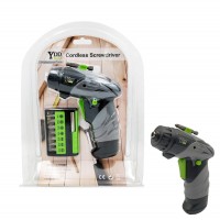 X-POWER KCS621A-S8B 6V electric cordless screwdriver AA battery cordless tool